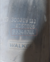 ChevroletWalker93348744Каталитические Преобразователи (нейтрализаторы)