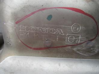 Honda-HM MFN E1उत्प्रेरक कनवर्टर