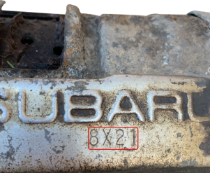 Subaru-8X21उत्प्रेरक कनवर्टर