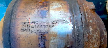 FordFoMoCoFB53-5F297-DABộ lọc khí thải