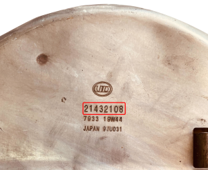 NissanUD21432108 - CeramicKatalis Knalpot