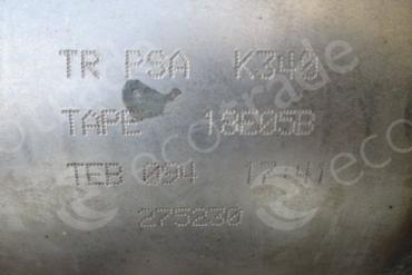 Citroën - PeugeotWimetalTR PSA K340触媒