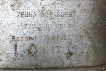 RenaultZeuna AugsburgC 17催化转化器