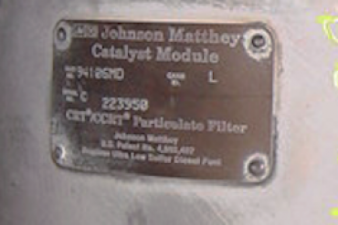 Unknown/NoneJohnson Matthey94106MDCatalytic Converters