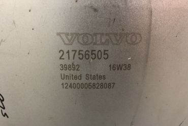 Volvo-21756505触媒