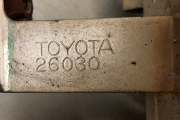 Toyota-26030Catalizzatori