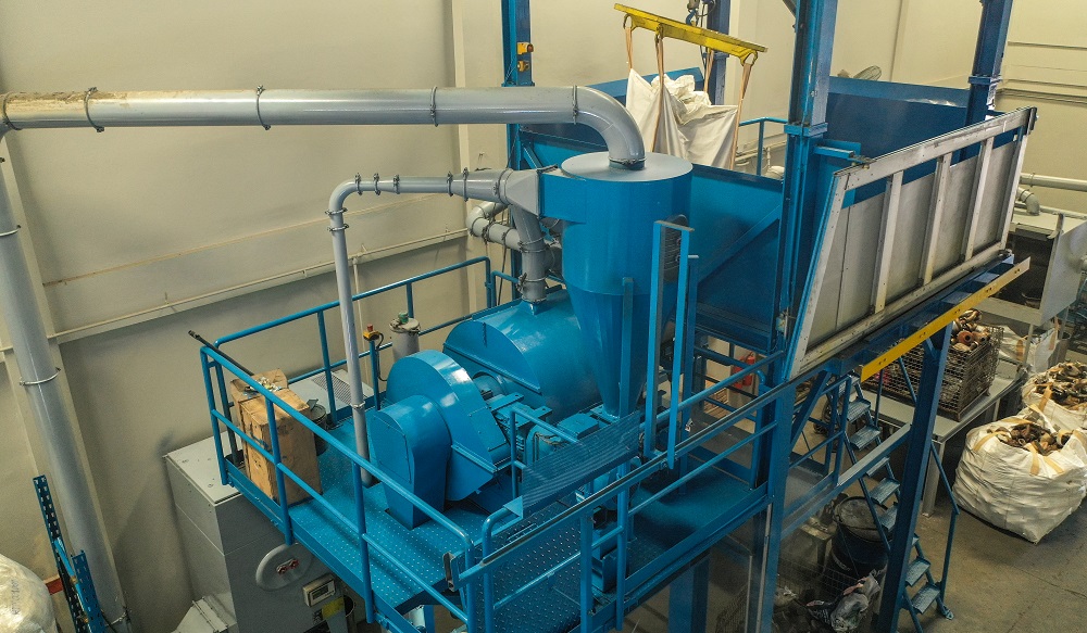 Ecotrade Group What machines are used in catalytic converter recycling?