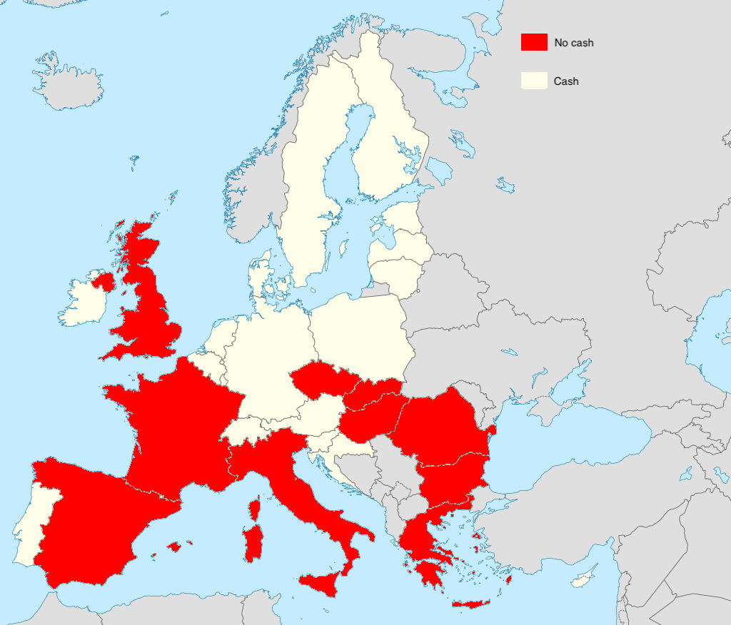 Cash ban in European Union